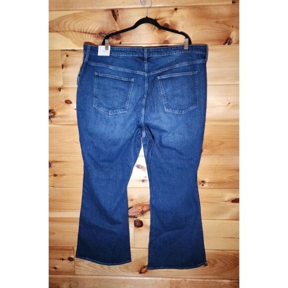 Universal Thread High Rise Flare Jeans Womens Plus Size 26R Blue Comfort Stretch - Picture 2 of 6
